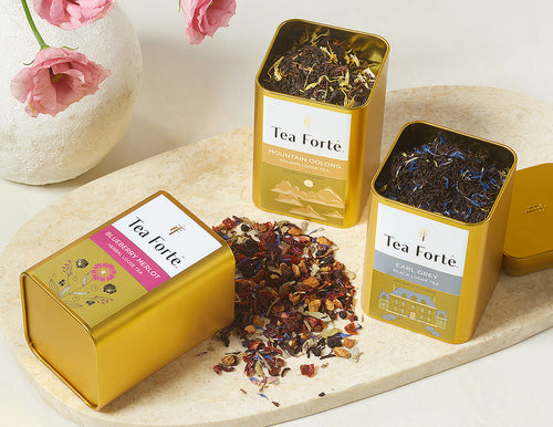 Black Lychee Loose Leaf Tea Canister