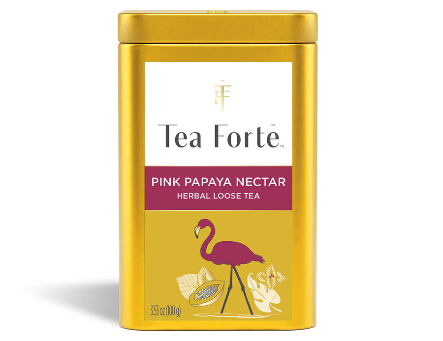 Pink Papaya Nectar Loose Leaf Tea Canister