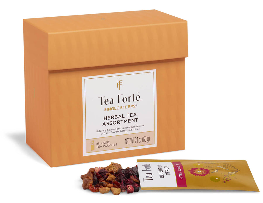 Herbal Tea Assortment Single Steeps® Sampler