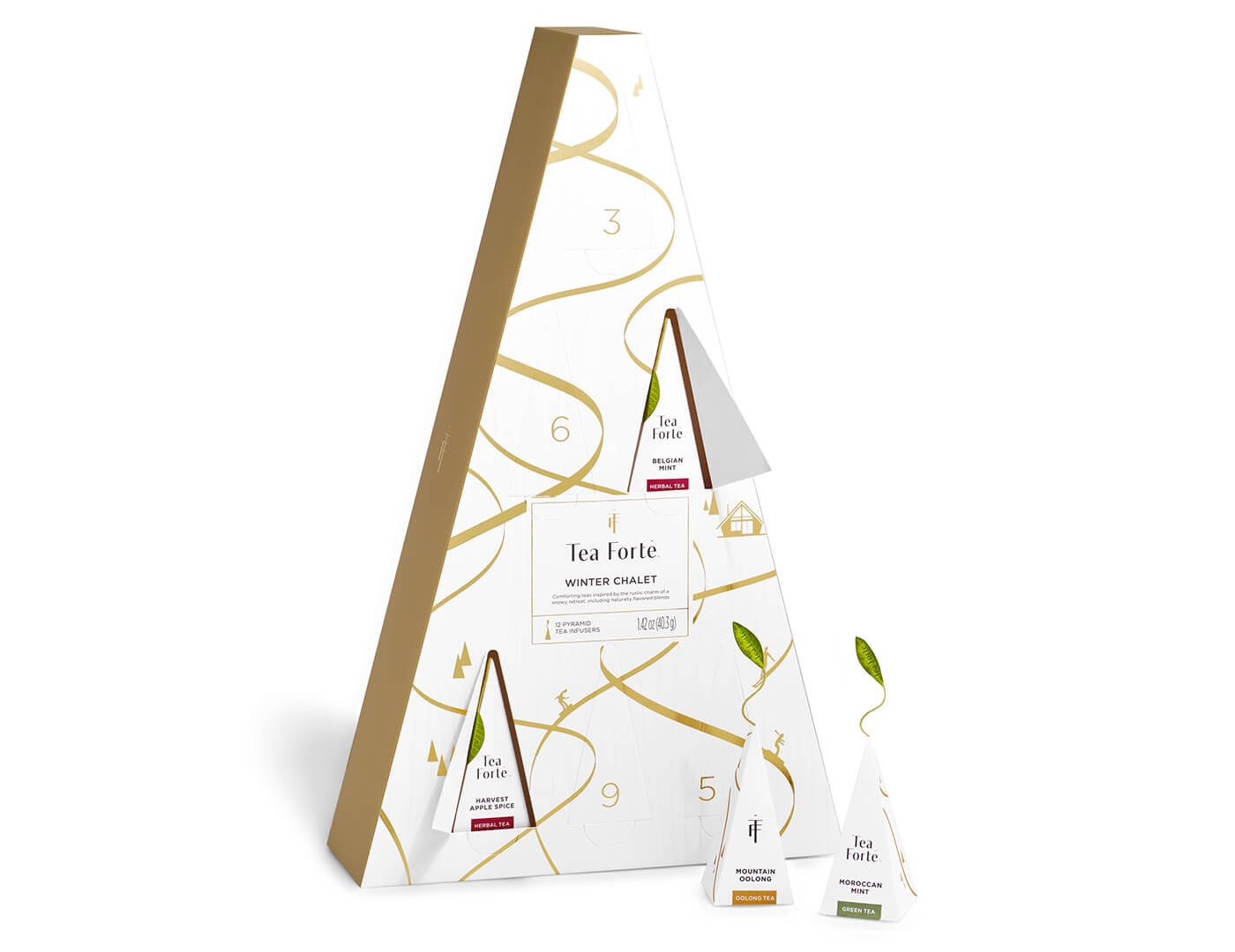 Winter Chalet Advent - 12 Days of Cozy Teas