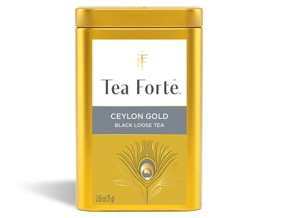 Ceylon Gold Loose Leaf Tea Canister