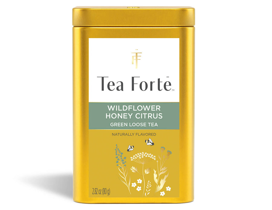 Wildflower Honey Citrus Loose Leaf Tea Canister